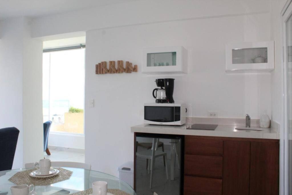 Beach Front Renewed Apartment Cancún Exterior foto